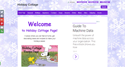 Desktop Screenshot of holidaycottagepage.com